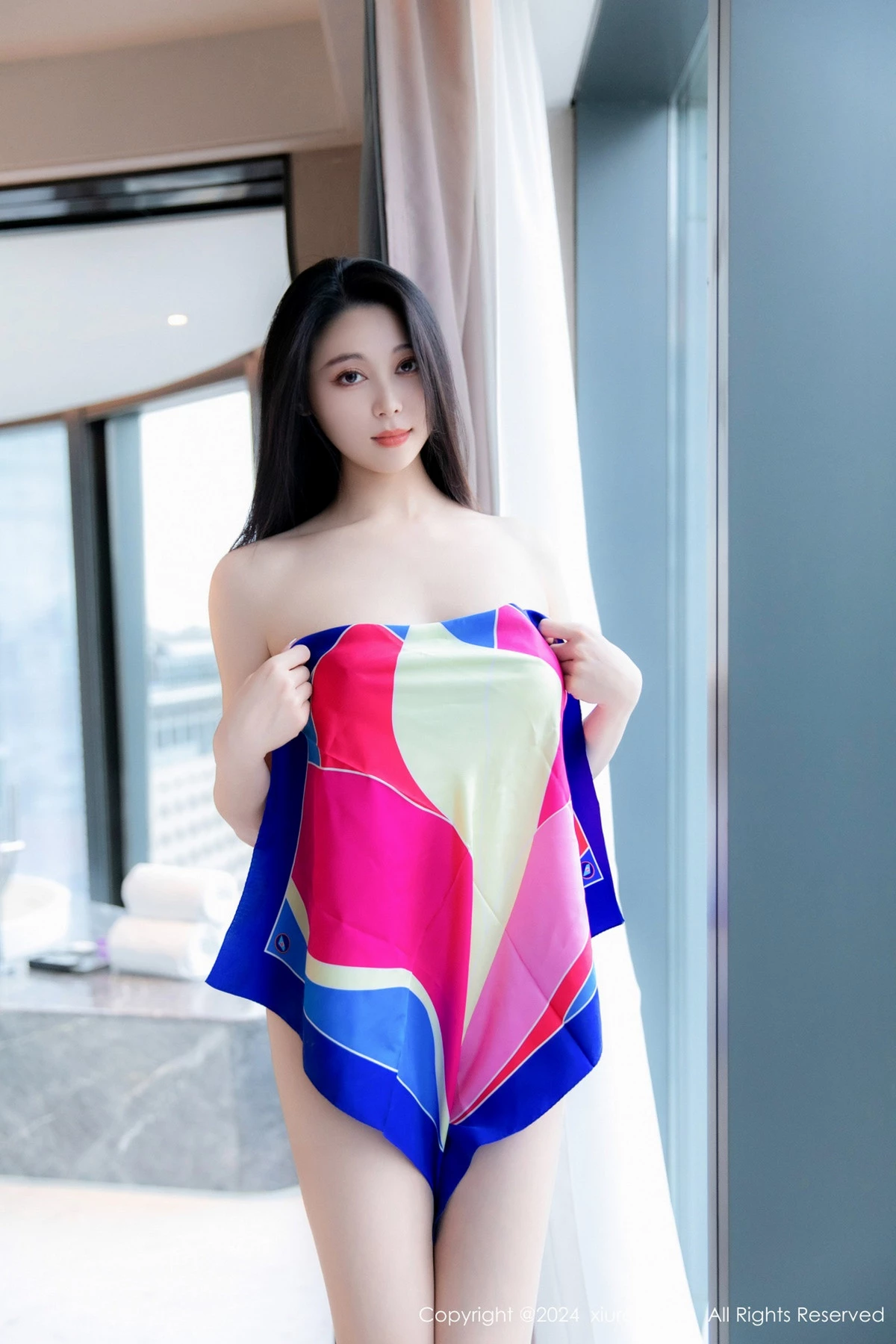 秀人集.com_[XiuRen秀人网]No.8563_模特清妙性感空姐制服配超薄无内肉丝秀完美身材迷人美腿写真89P