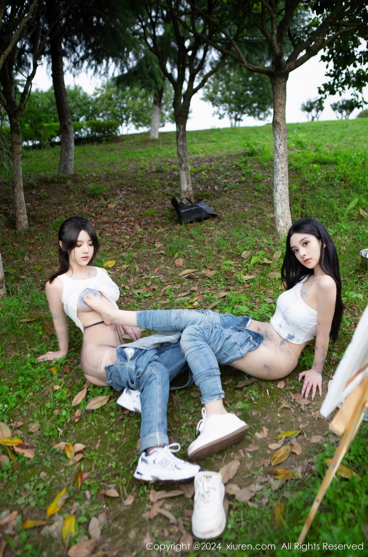 秀人集.com_[XiuRen秀人网]No.8638_模特合集豆瓣酱户外性感白T配牛仔裤露超薄丝袜秀美腿诱惑写真73P