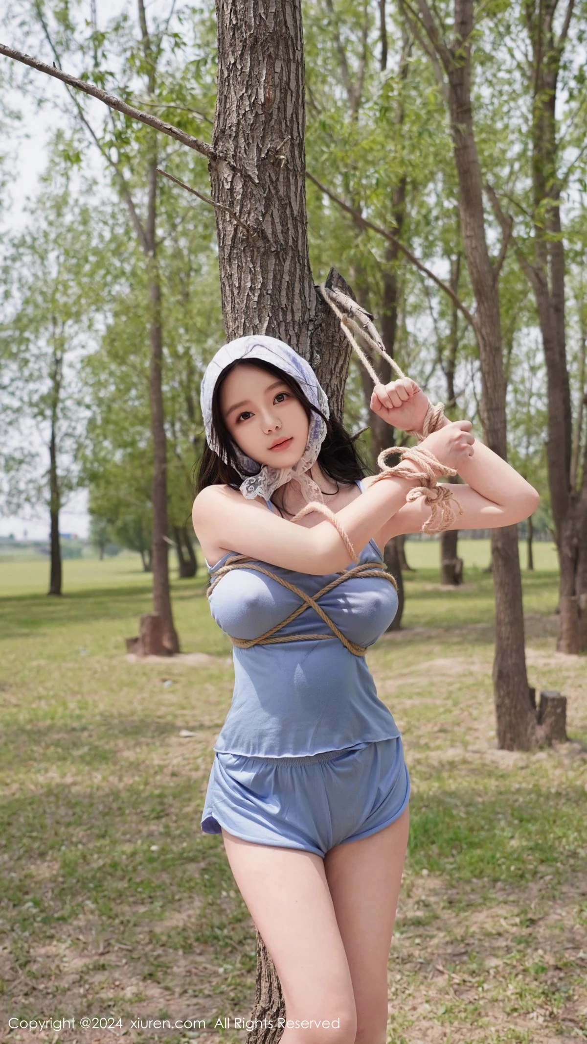 秀人集.com_[XiuRen秀人网]No.8777_模特小薯条nienie性感浅红色泳装+浅蓝色吊带秀曼妙身姿诱惑写真73P