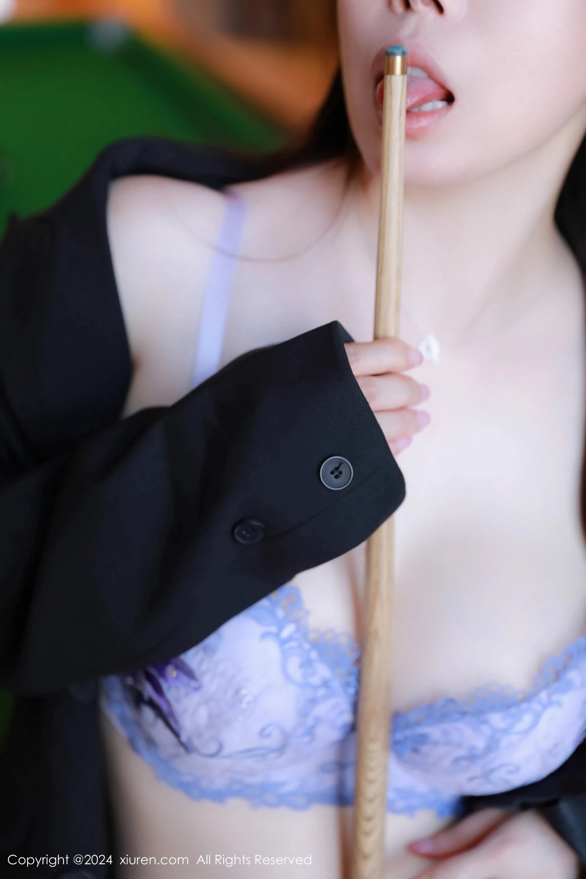 秀人集.com_[XiuRen秀人网]No.8946_模特白茹雪abby台球主题性感蕾丝内衣配黑丝吊袜秀美腿诱惑写真76P