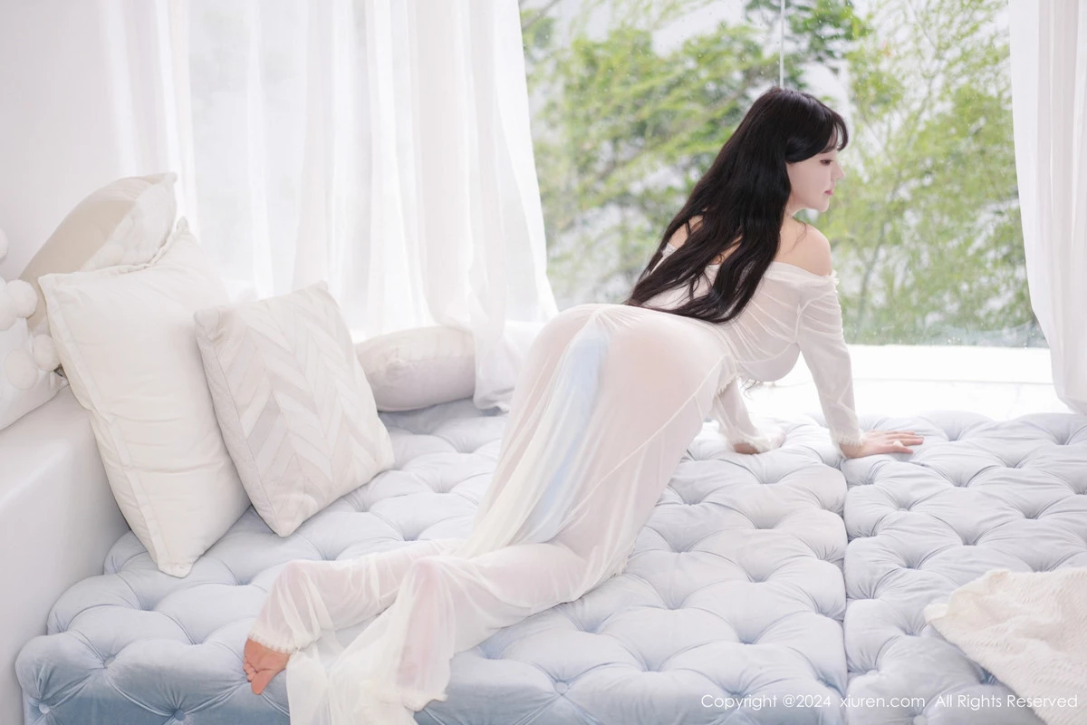 秀人集.com_[XiuRen秀人网]No.8994_女神朱可儿Flora性感白色情趣服饰配蓝尾巴秀丰满身材诱惑写真64P