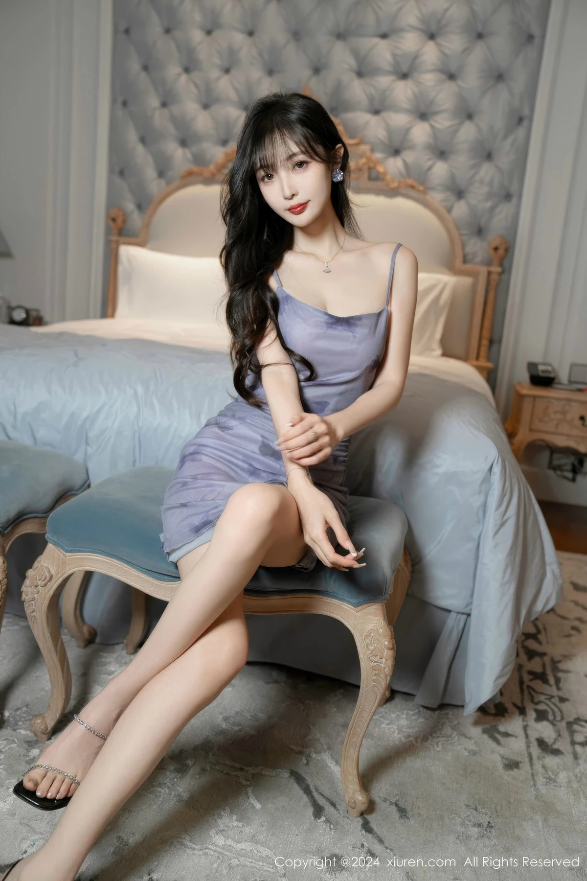 秀人集.com_[XiuRen秀人网]No.8915_模特林星阑性感黑色连衣短裙+黑色高叉连体衣配黑丝袜诱惑写真84P