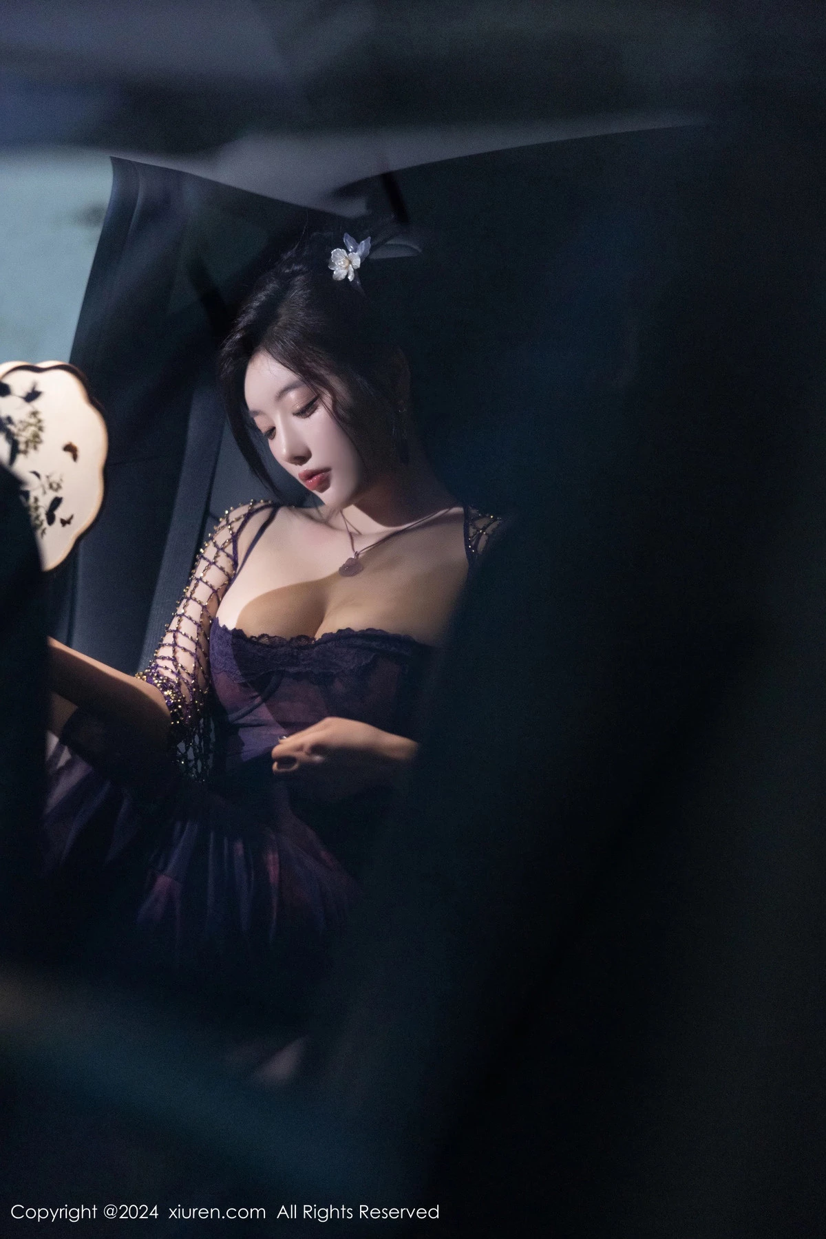 秀人集.com_[XiuRen秀人网]No.9092_女神杨晨晨Yome性感紫色情趣服配紫色丝袜秀丰腴身材诱惑写真80P