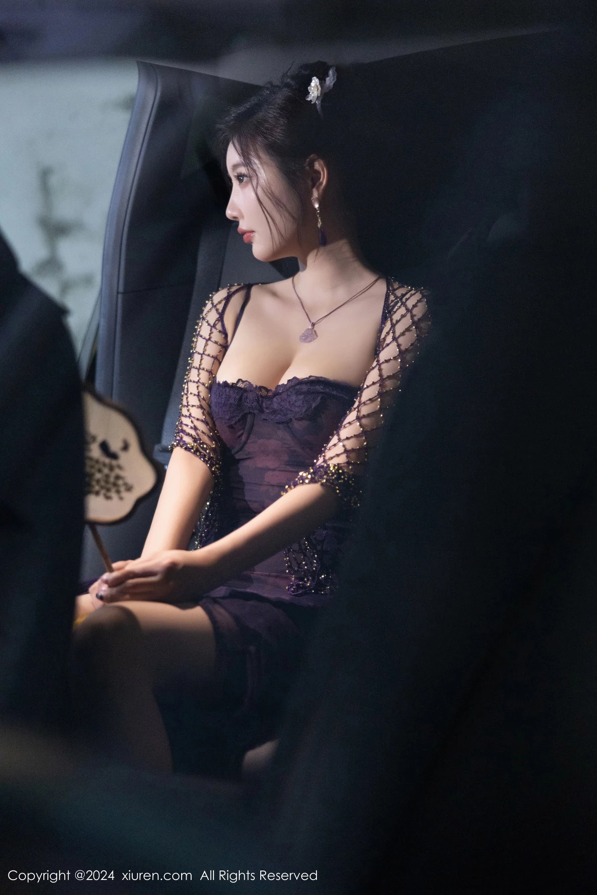 秀人集.com_[XiuRen秀人网]No.9092_女神杨晨晨Yome性感紫色情趣服配紫色丝袜秀丰腴身材诱惑写真80P