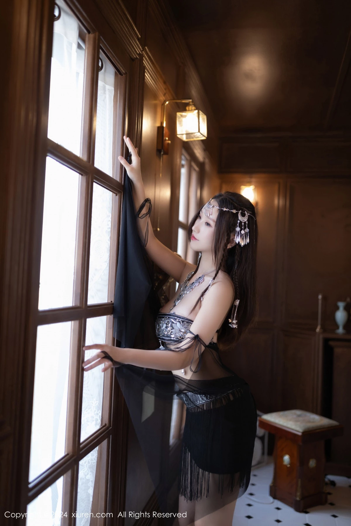 秀人集.com_[XiuRen秀人网]No.9172_模特杏子Yada性感黑色轻透服饰露情趣内衣秀曼妙身姿诱惑写真81P