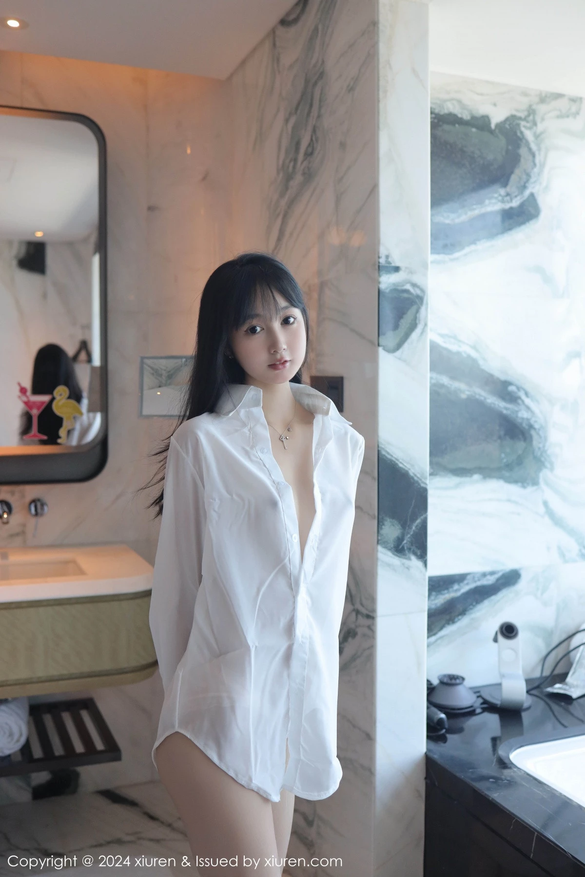 秀人集.com_[XiuRen秀人网]No.9251_新人模特林好好私房浴室性感白色衬衣半脱秀曼妙身姿诱惑写真67P