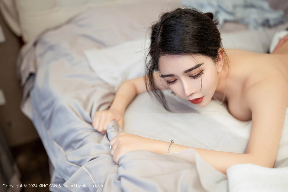 秀人集.com_[XINGYAN星颜社]VOL.271_模特李若汐ci性感浅蓝色蕾丝睡衣露蕾丝内衣秀丰腴身姿诱惑写真81P