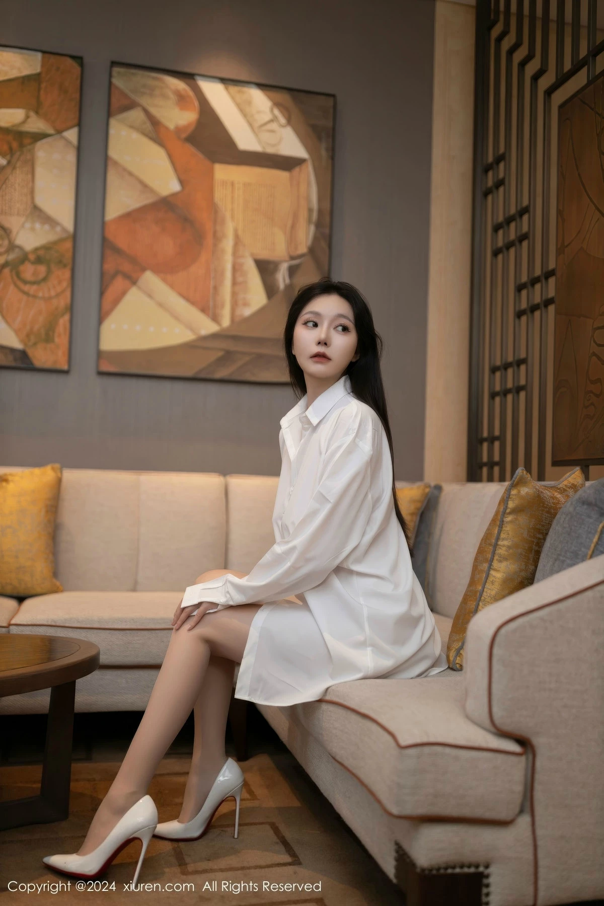 秀人集.com_[XiuRen秀人网]No.9362_模特安然anran私房性感白色衬衫配肉色丝袜秀柔美身姿诱惑写真82P