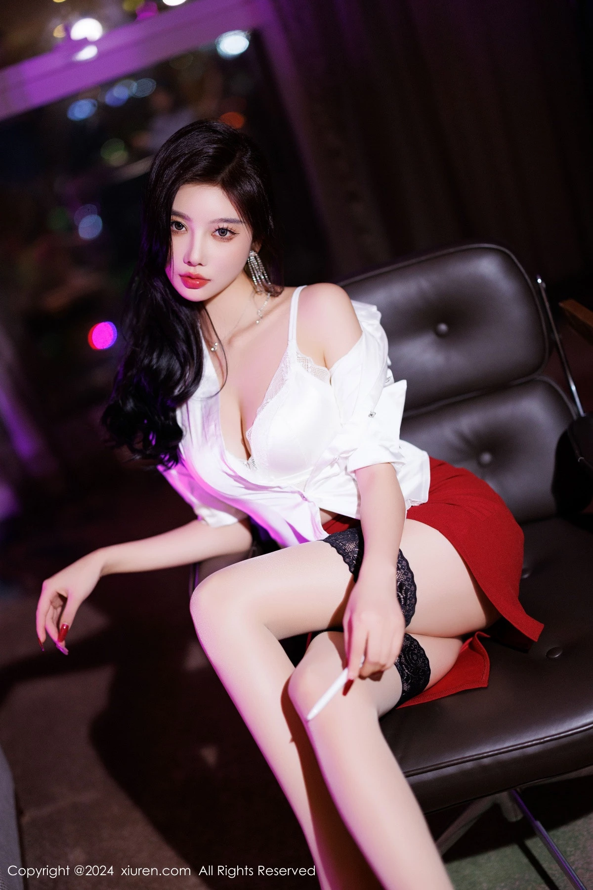 秀人集.com_[XiuRen秀人网]No.9565_女神杨晨晨Yome性感白T配红短裙露白色内衣秀丰腴身材诱惑写真80P