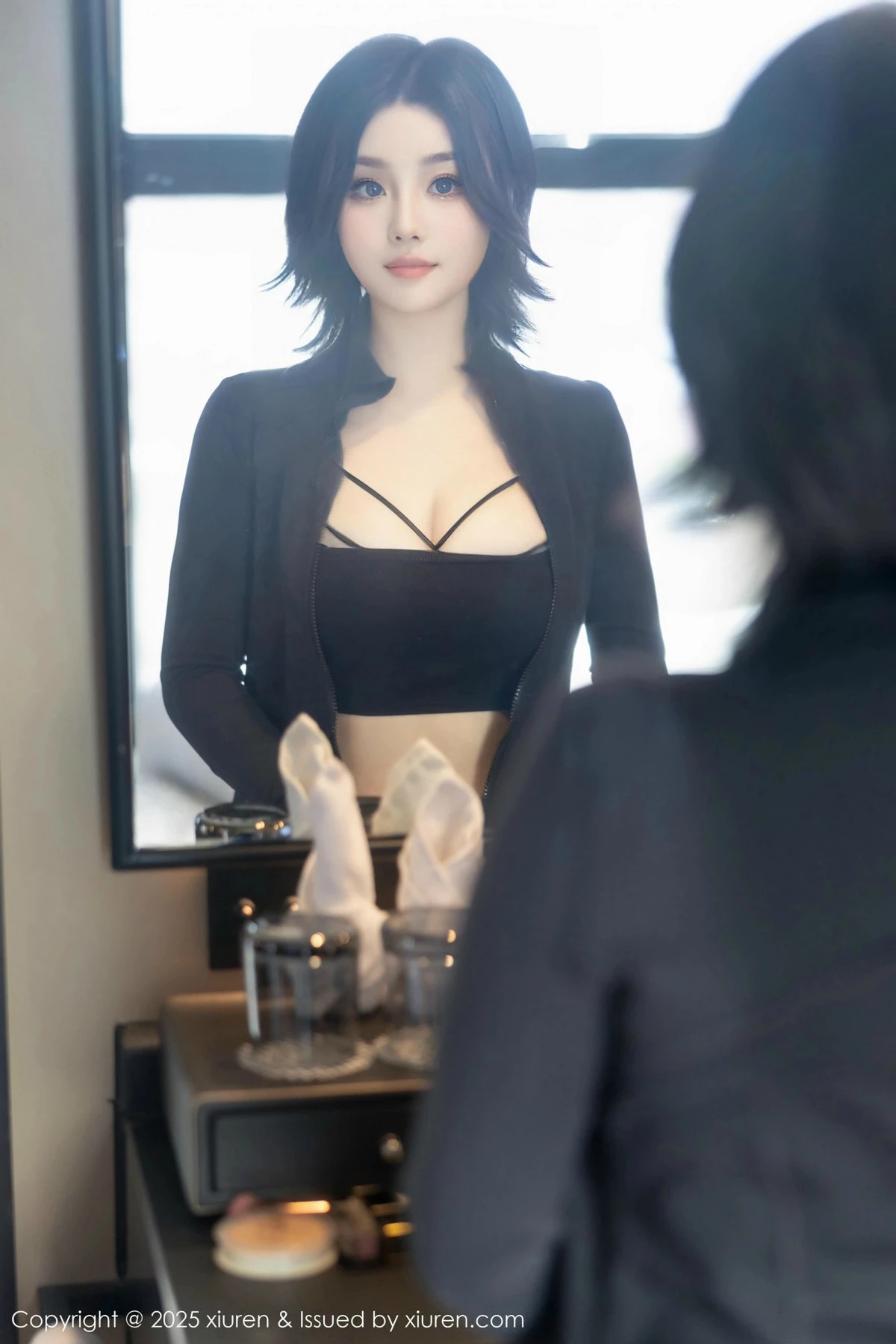 秀人集.com_[XiuRen秀人网]No.9694_新人模特Monica性感简约黑色服饰露黑色内衣秀曼妙身姿诱惑写真79P