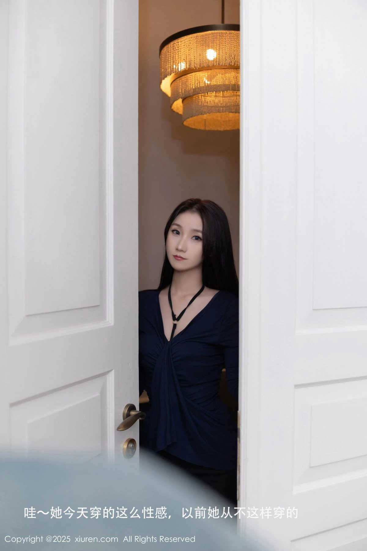 秀人集.com_[XiuRen秀人网]No.9729_模特杏子Yada性感黑色蕾丝情趣内衣配黑丝袜秀曼妙身姿诱惑写真79P