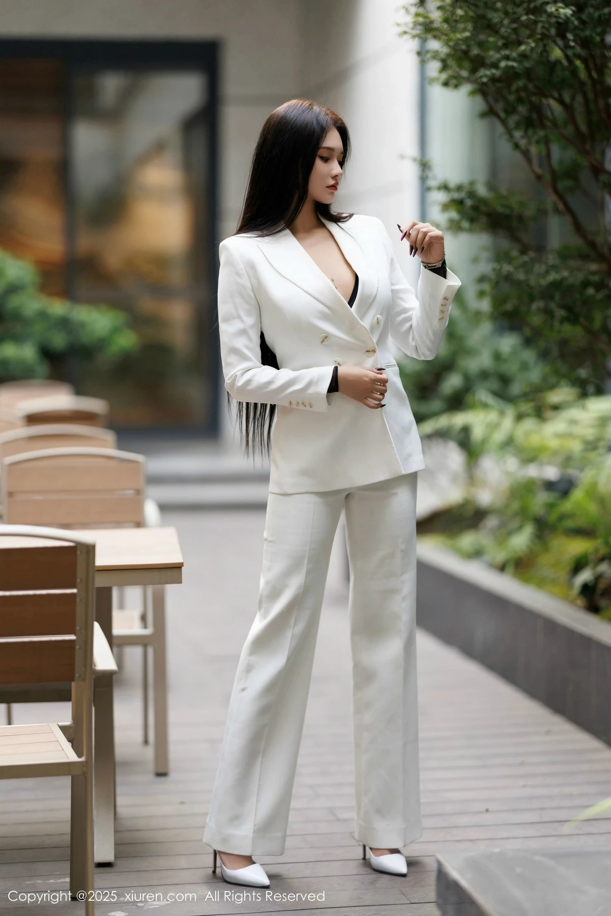 秀人集.com_[XiuRen秀人网]No.9755_模特娜比性感黑色情趣内衣配黑丝吊袜秀凹凸身材完美诱惑写真91P