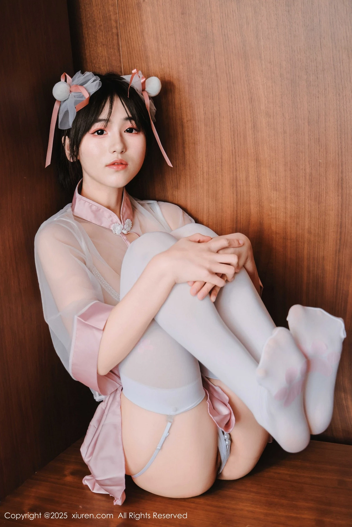 秀人集.com_[XiuRen秀人网]No.9763_模特奶芙乔乔性感粉色情趣内衣配白丝吊袜秀凹凸身材诱惑写真68P