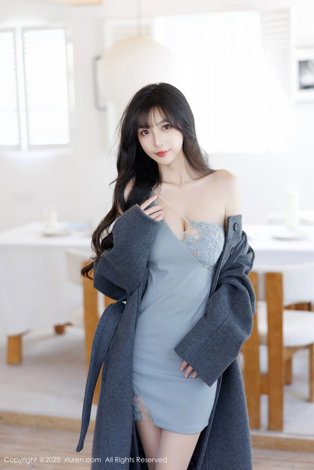 秀人集.com_[XiuRen秀人网]No.9863_模特林星阑性感浅色连衣短裙+白色情趣内衣秀曼妙身姿诱惑写真83P