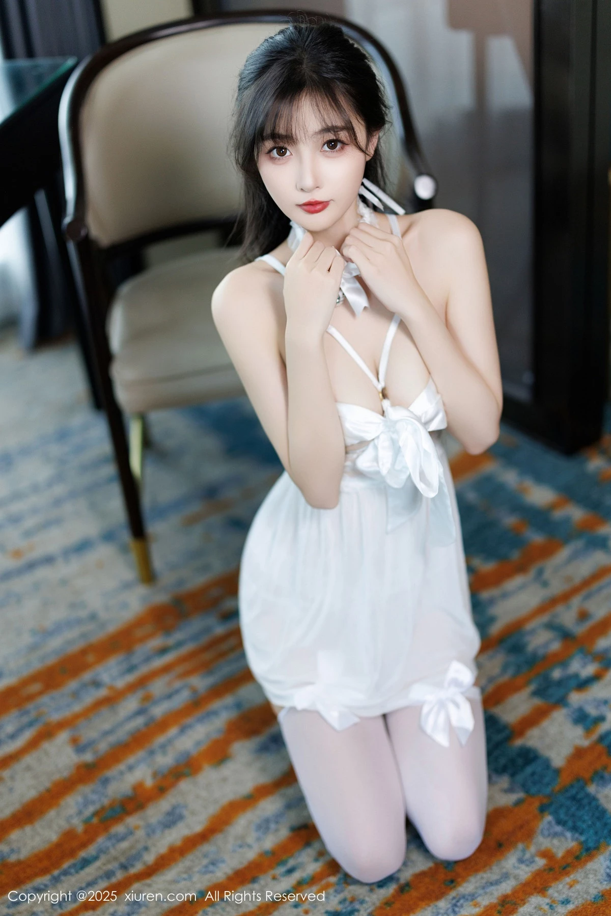 秀人集.com_[XiuRen秀人网]No.9863_模特林星阑性感浅色连衣短裙+白色情趣内衣秀曼妙身姿诱惑写真83P