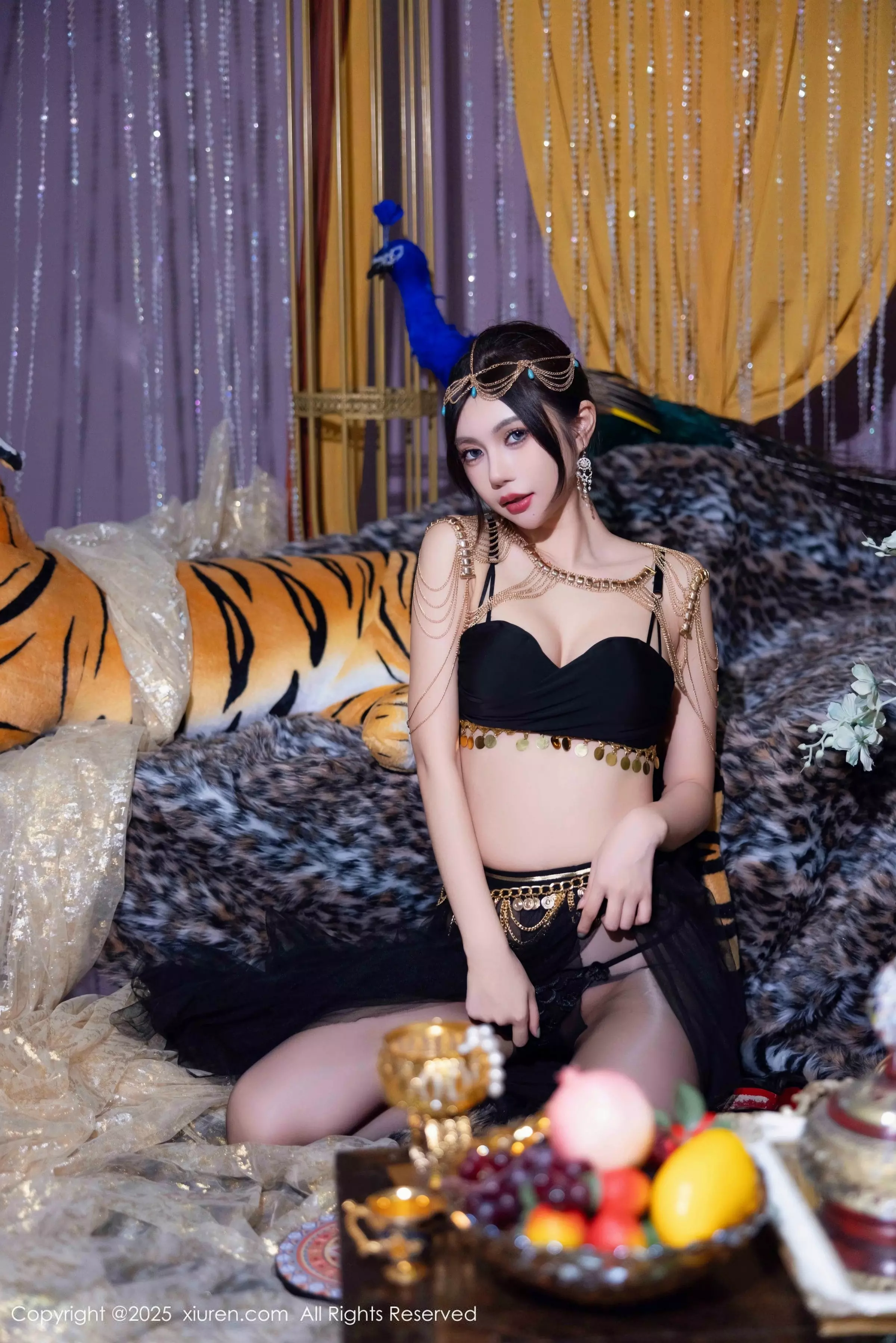 秀人集.com_[XiuRen秀人网]No.10018_女神绮里嘉ula性感黑色轻透长裙露黑色内衣秀曼妙身姿诱惑写真79P