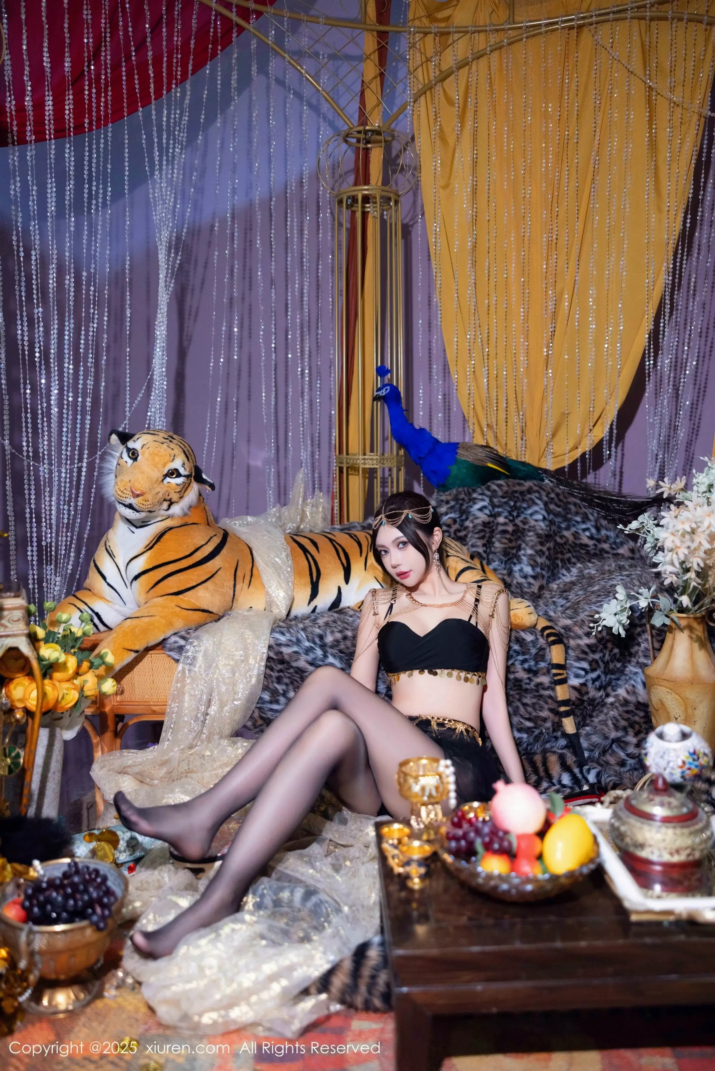 秀人集.com_[XiuRen秀人网]No.10018_女神绮里嘉ula性感黑色轻透长裙露黑色内衣秀曼妙身姿诱惑写真79P