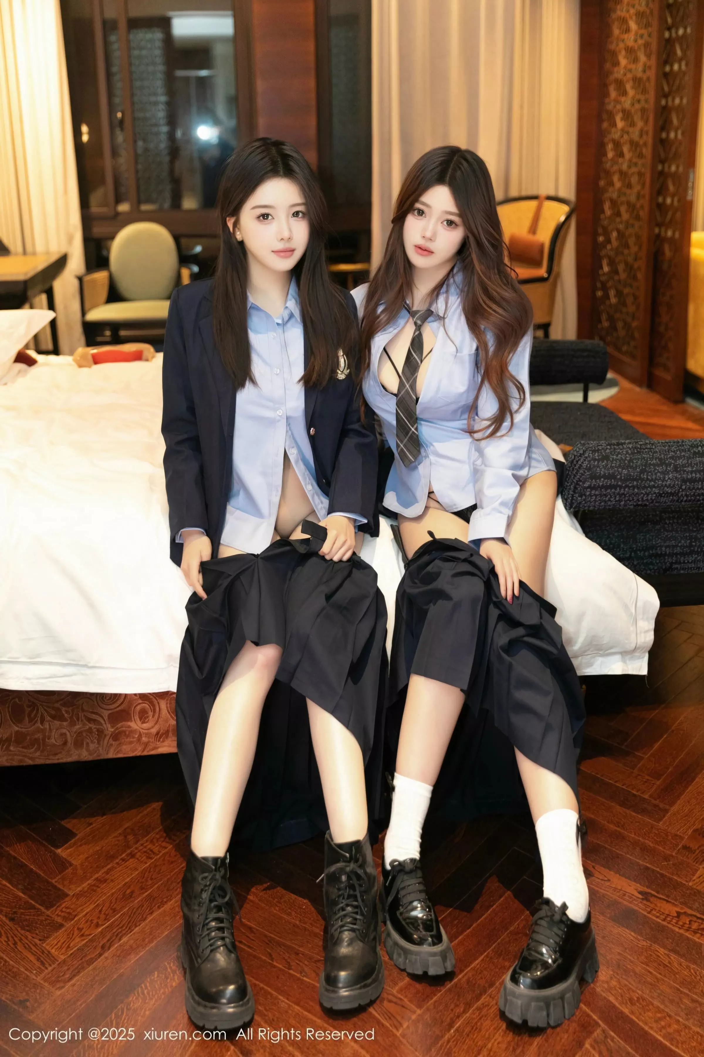 秀人集.com_[XiuRen秀人网]No.10034_模特合集蛋蛋宝浴室场景性感姐妹花白色浴袍秀惹火身材诱惑写真77P