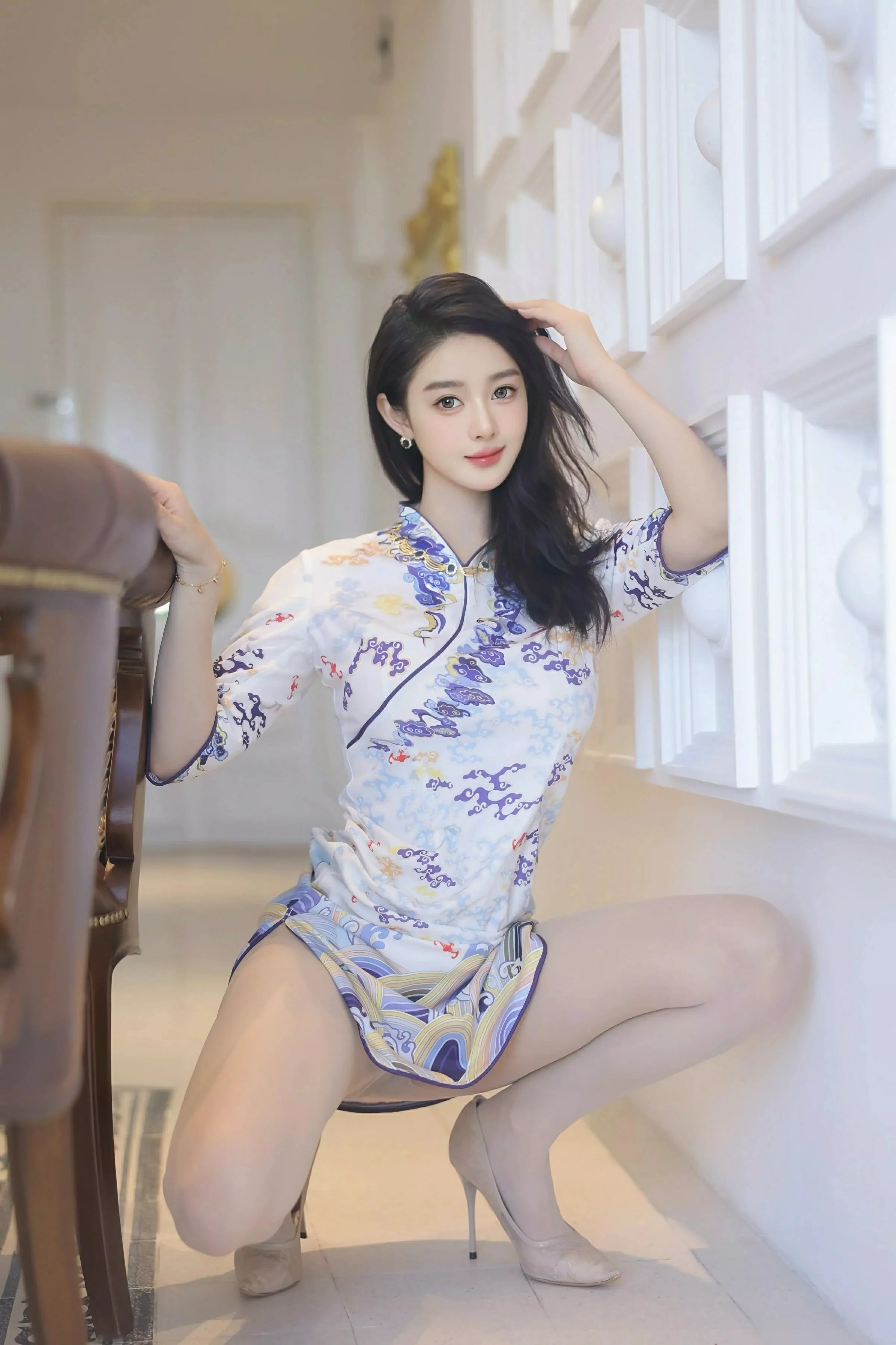 秀人集.com_[XiuRen秀人网]No.10144_模特Candy糖糖性感空姐制服配超薄肉丝秀丰腴身姿撩人诱惑写真95P