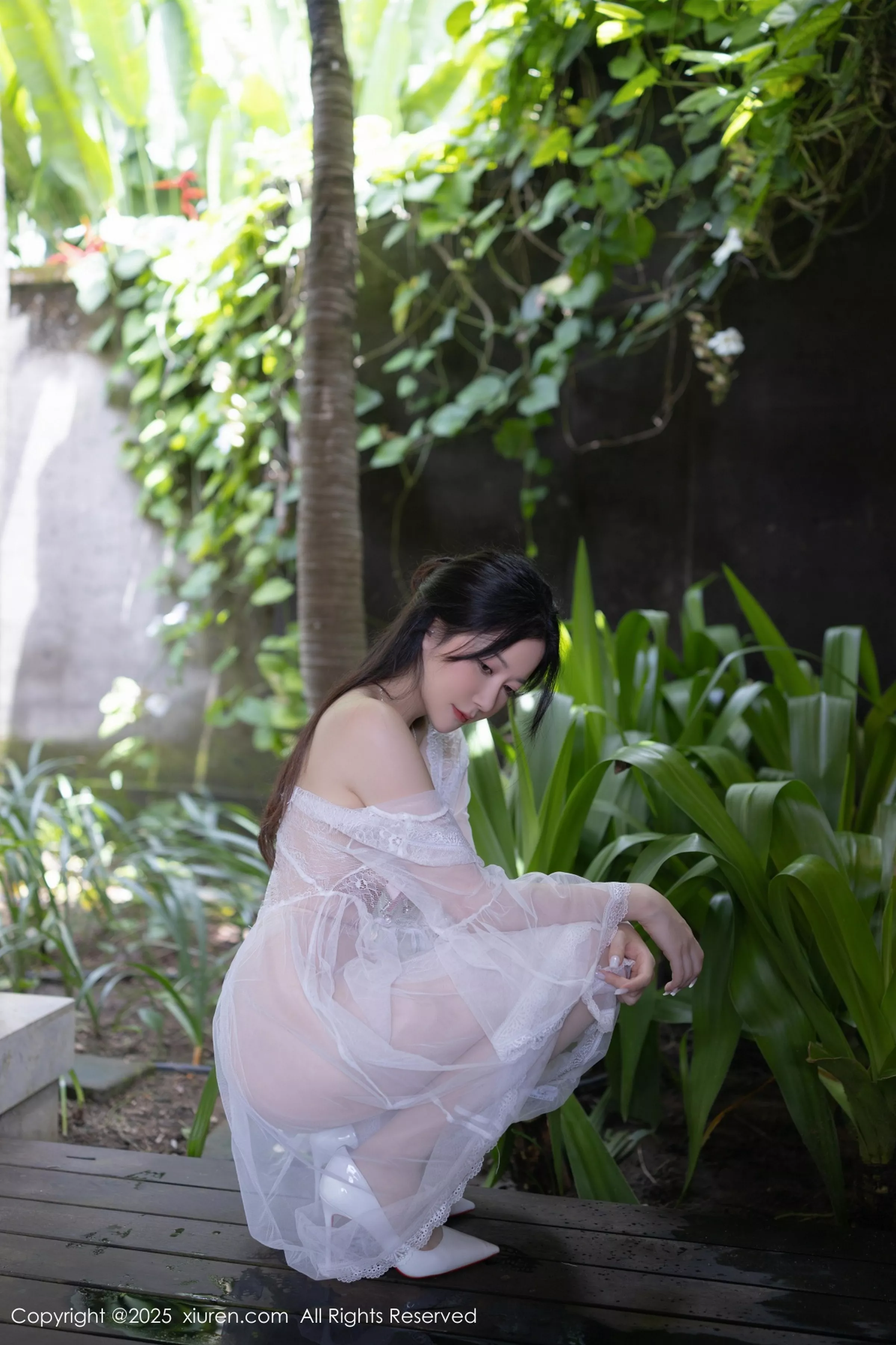 秀人集.com_[XiuRen秀人网]No.10173_模特鱼子酱Fish性感白色轻透连衣裙透视秀惹火身材撩人诱惑写真80P