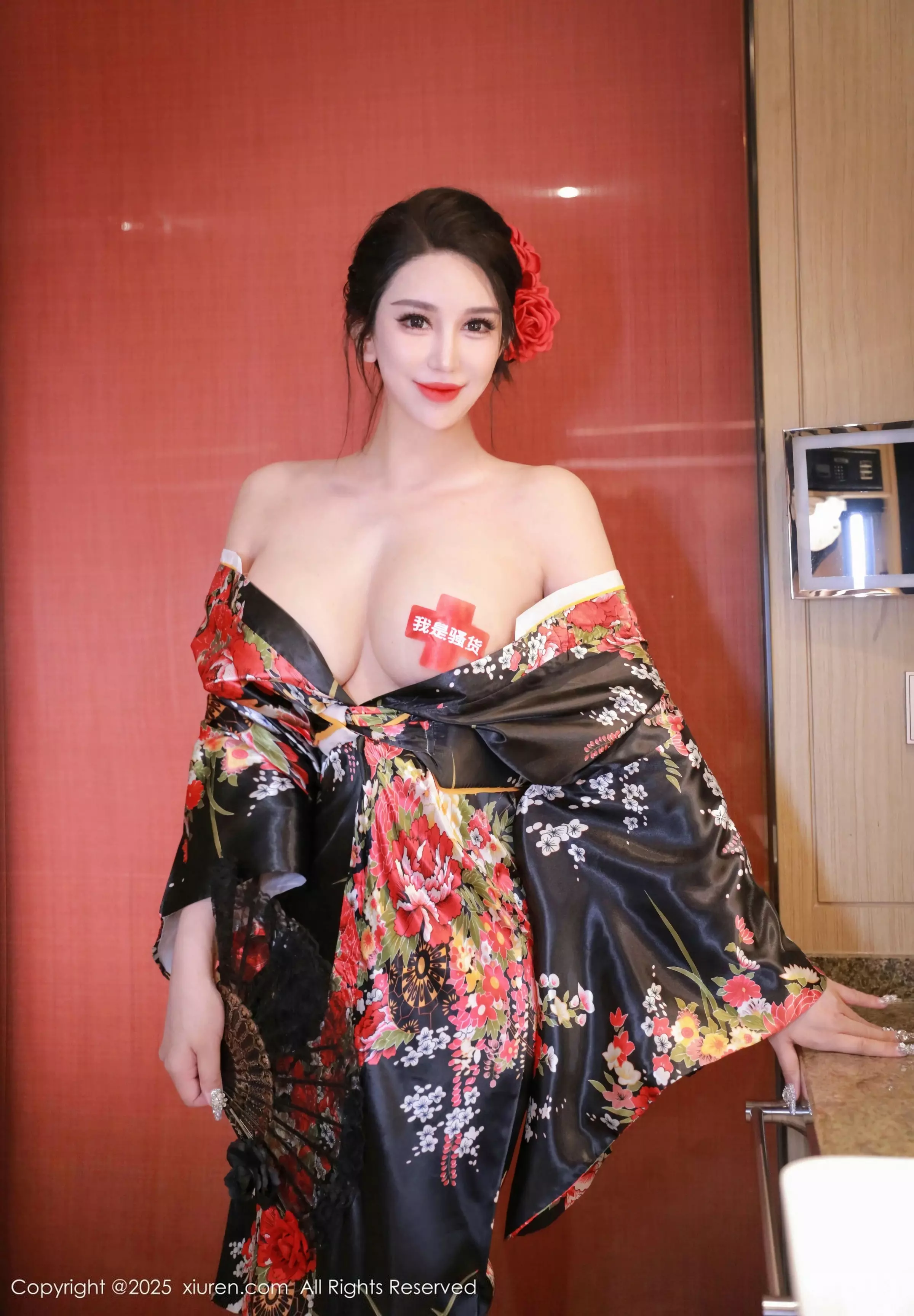 秀人集.com_[XiuRen秀人网]No.10065_新人模特乔安娜私房性感情趣服饰露豪乳遮点秀惹火身材诱惑写真40P