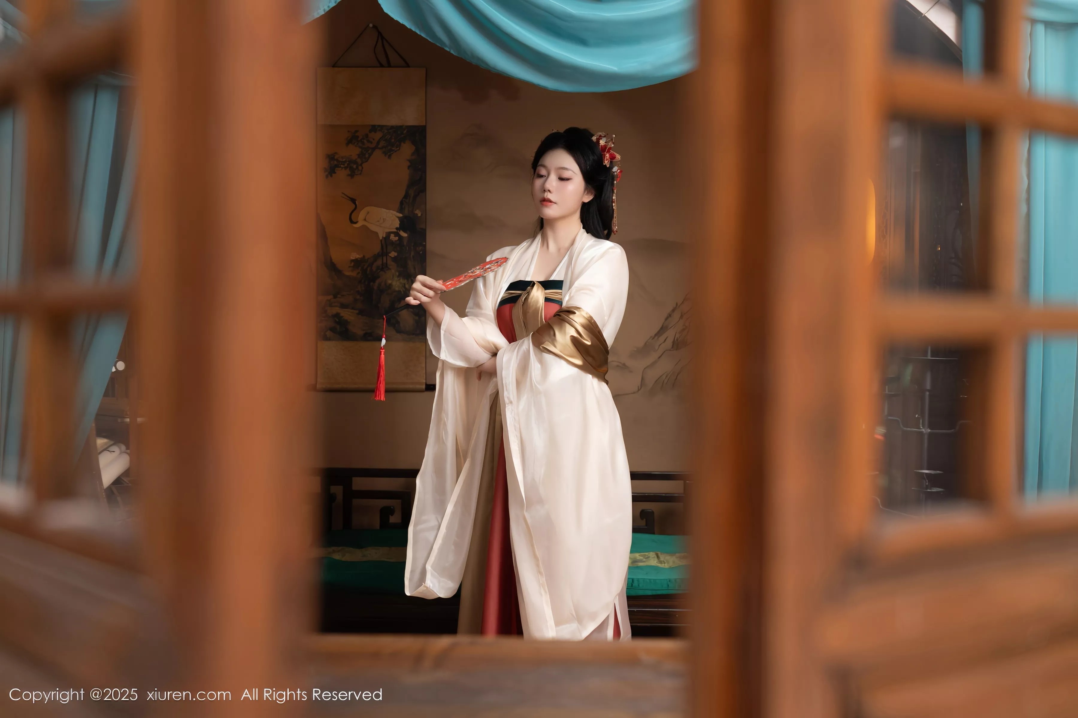 秀人集.com_[XiuRen秀人网]No.10223_模特合集女神陆萱萱＆安然anran激情互动薄纱古装撩人诱惑写真80P