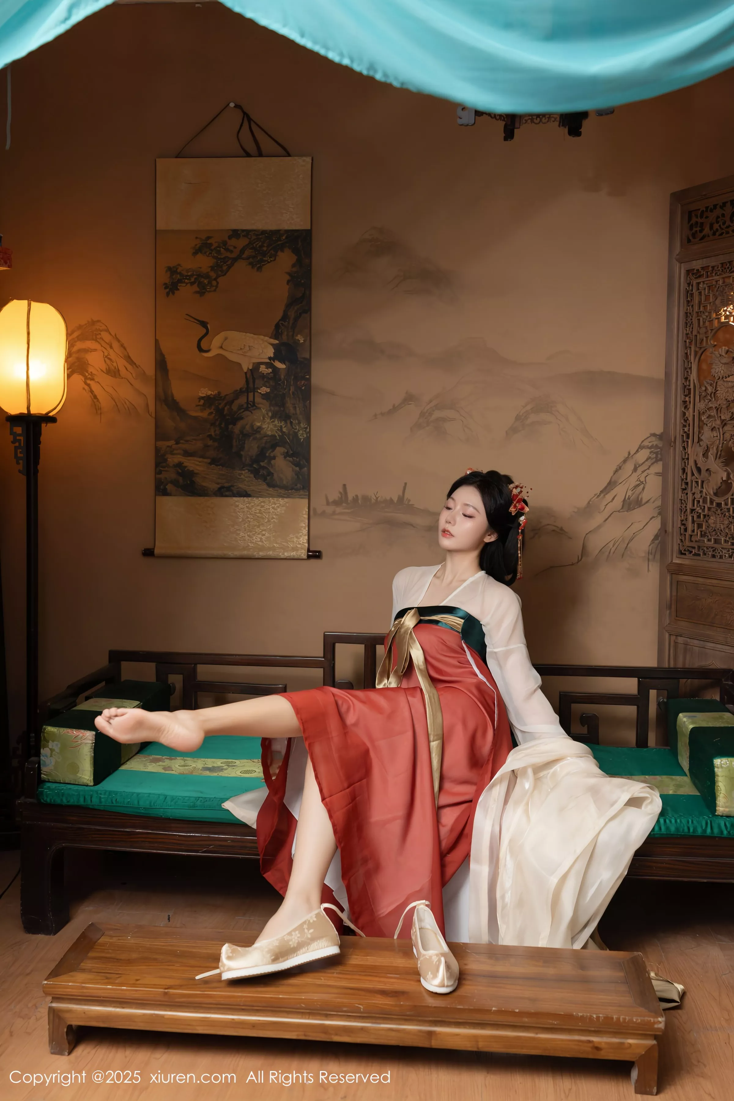 秀人集.com_[XiuRen秀人网]No.10223_模特合集女神陆萱萱＆安然anran激情互动薄纱古装撩人诱惑写真80P