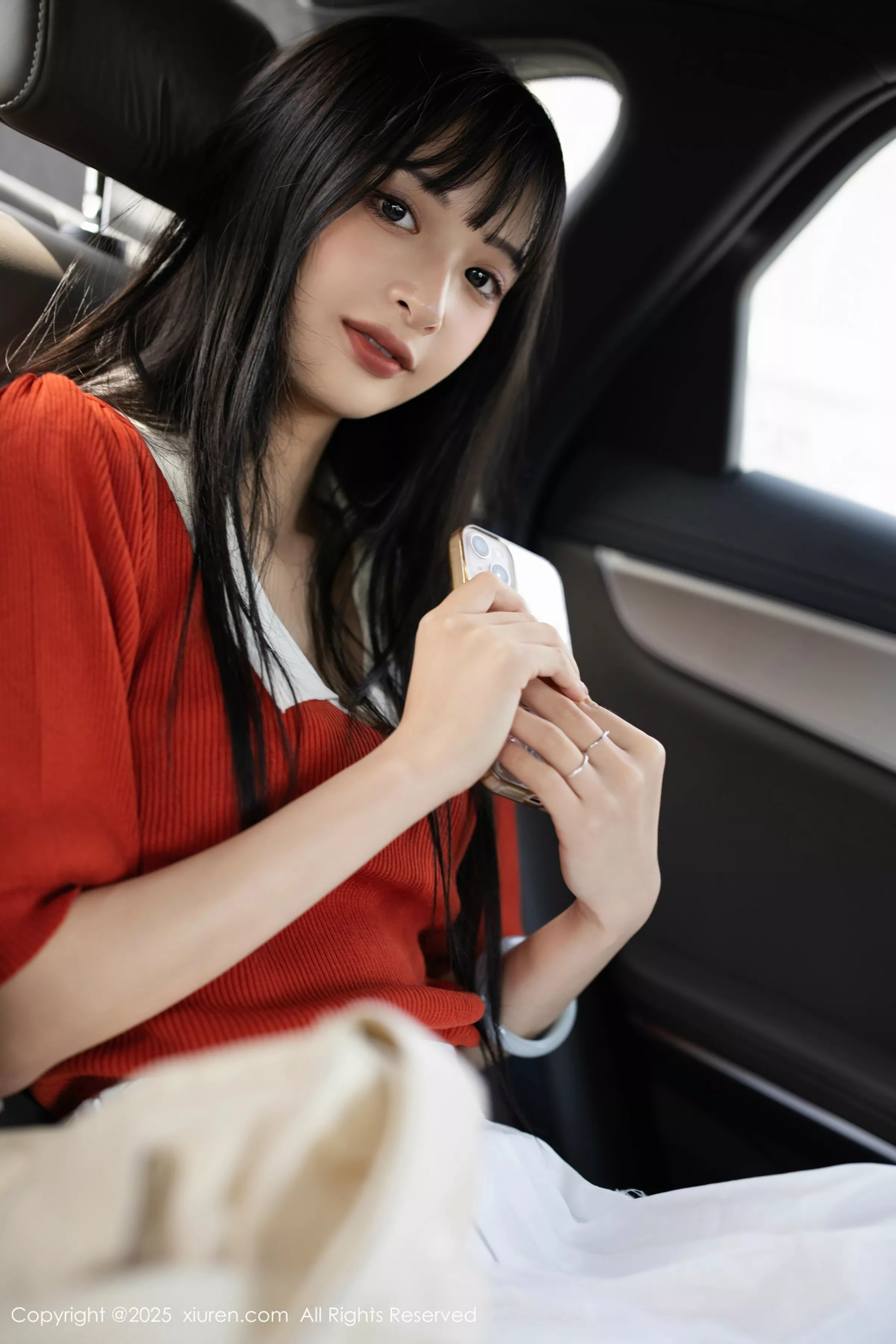 秀人集.com_[XiuRen秀人网]No.10247_模特茂木希子性感橙T露白色内衣配超薄肉丝秀完美身材诱惑写真80P