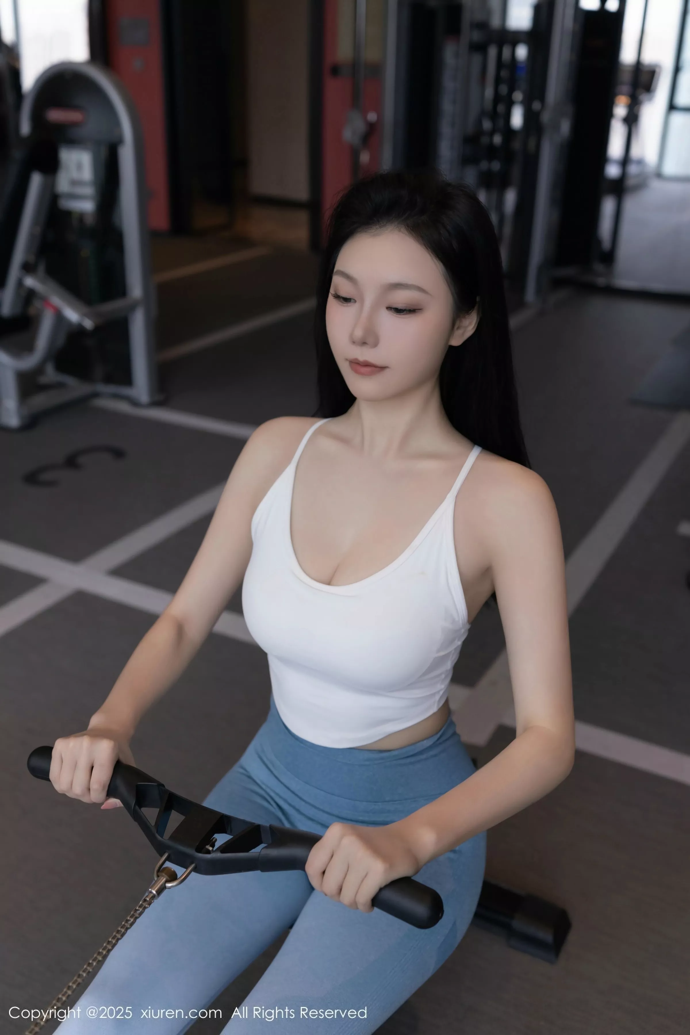 秀人集.com_[XiuRen秀人网]No.10272_模特安然anran健身房性感蓝白色运动服秀曼妙身姿完美诱惑写真80P