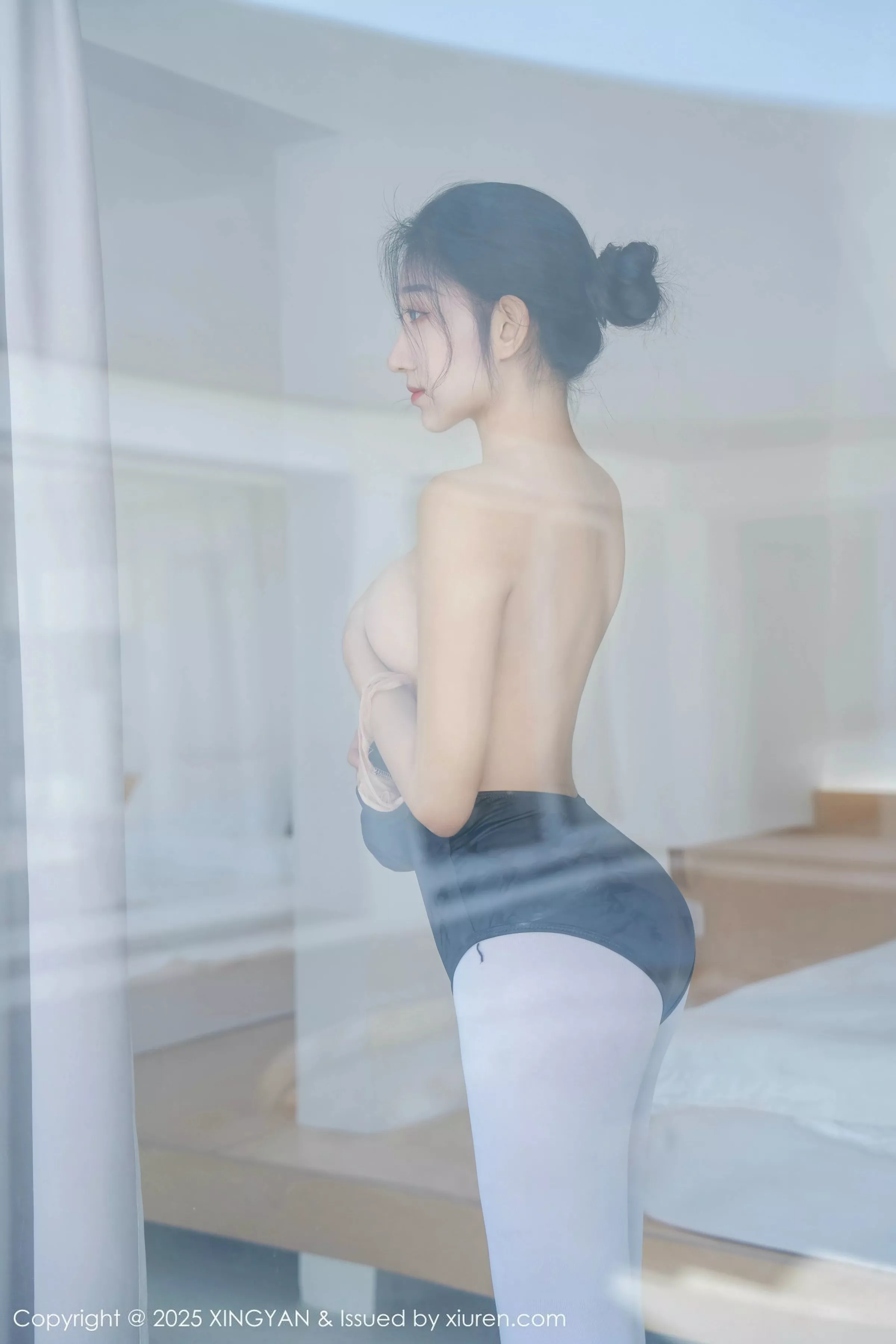 秀人集.com_[XINGYAN星颜社]VOL.345_模特星冉舞姿拍摄性感深色芭蕾舞服秀曼妙身姿完美诱惑写真79P