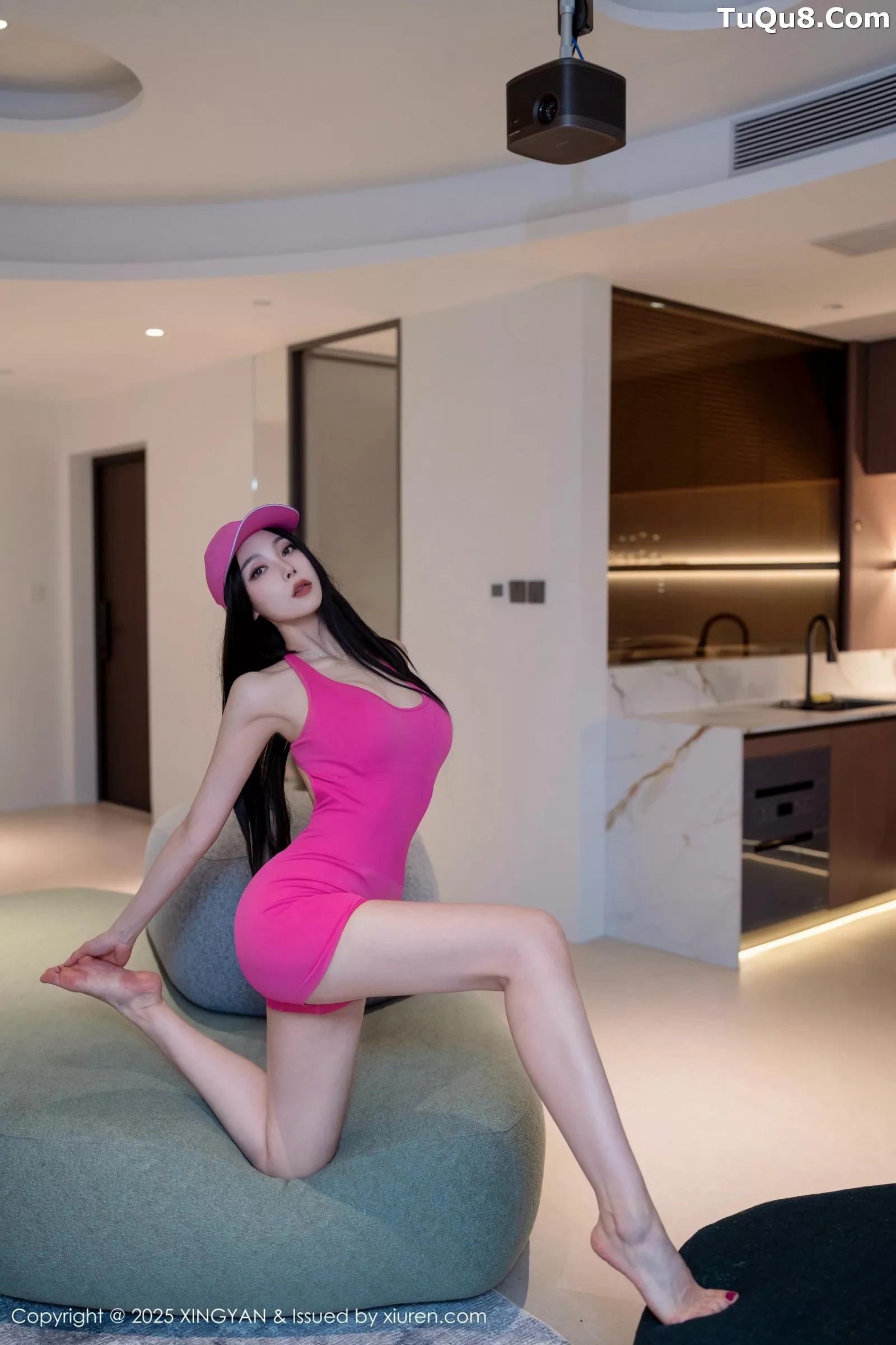 秀人集.com_[XINGYAN星颜社]VOL.351_模特清妙私房性感玫红色瑜伽服紧身秀丰腴身材撩人诱惑写真78P