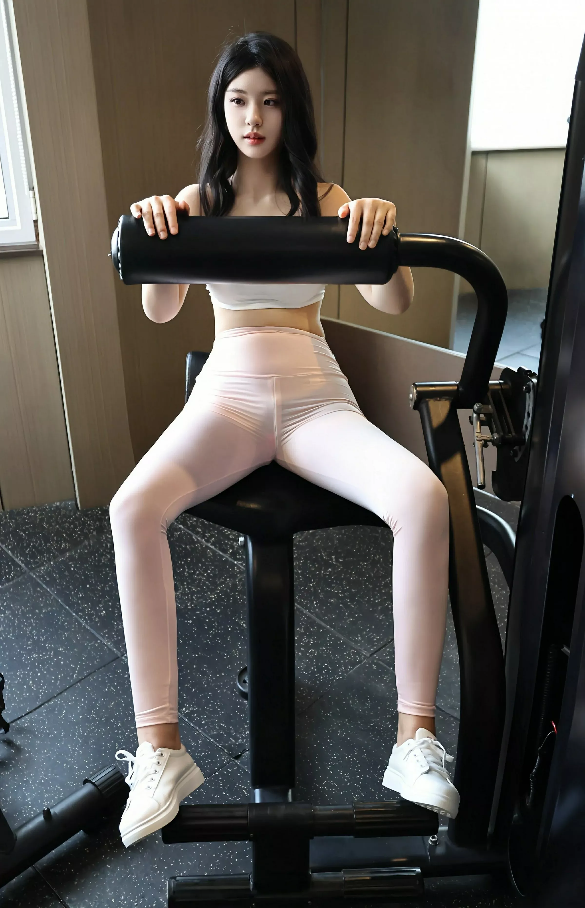 秀人集.com_[XiuRen秀人网]No.10474_模特小芭乐性感白色上衣配粉色瑜伽裤秀曼妙苗条身姿诱惑写真86P