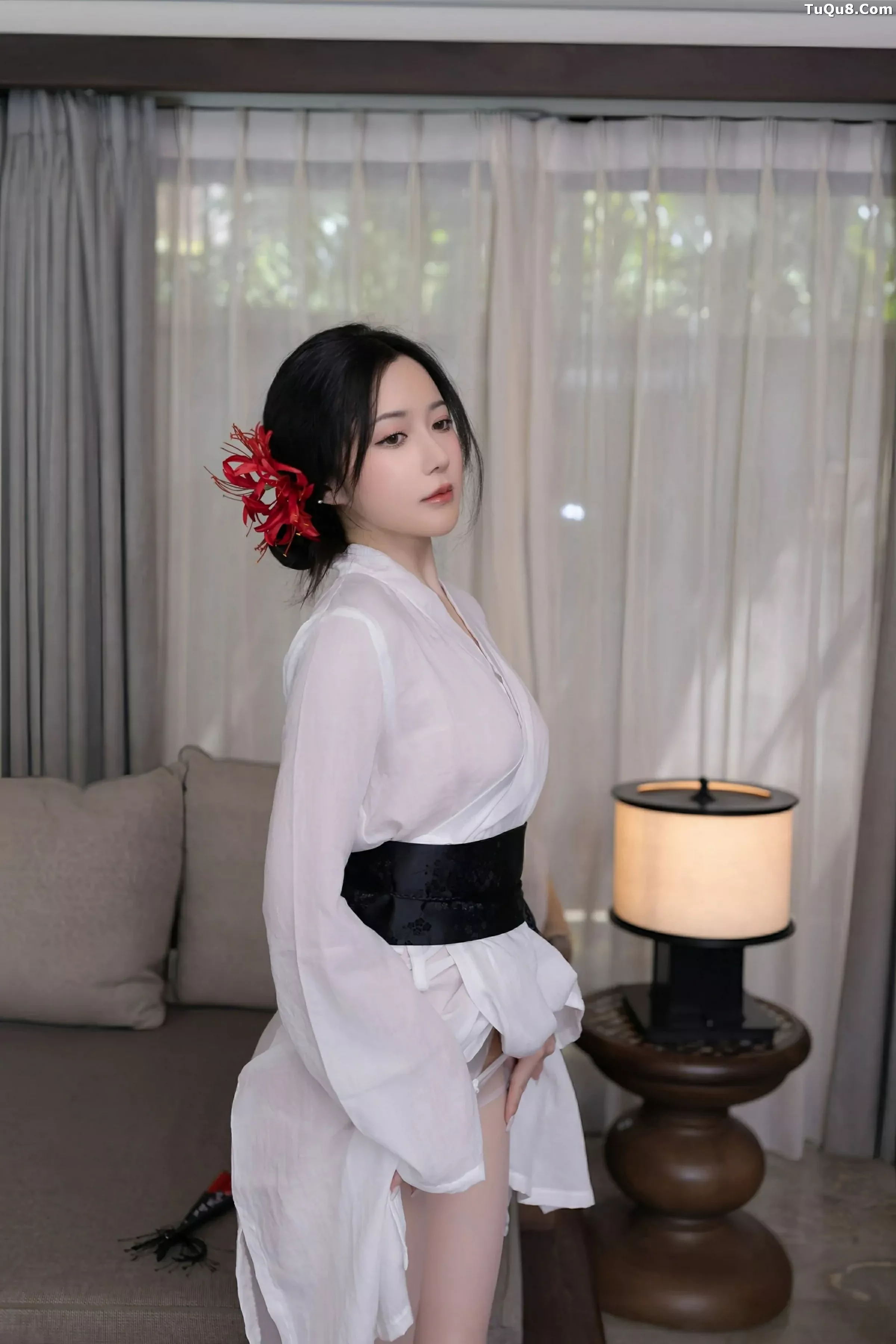 秀人集.com_[XiuRen秀人网]No.10514_模特鱼子酱Fish性感白色薄透服饰配白色丝袜秀曼妙身材诱惑写真80P