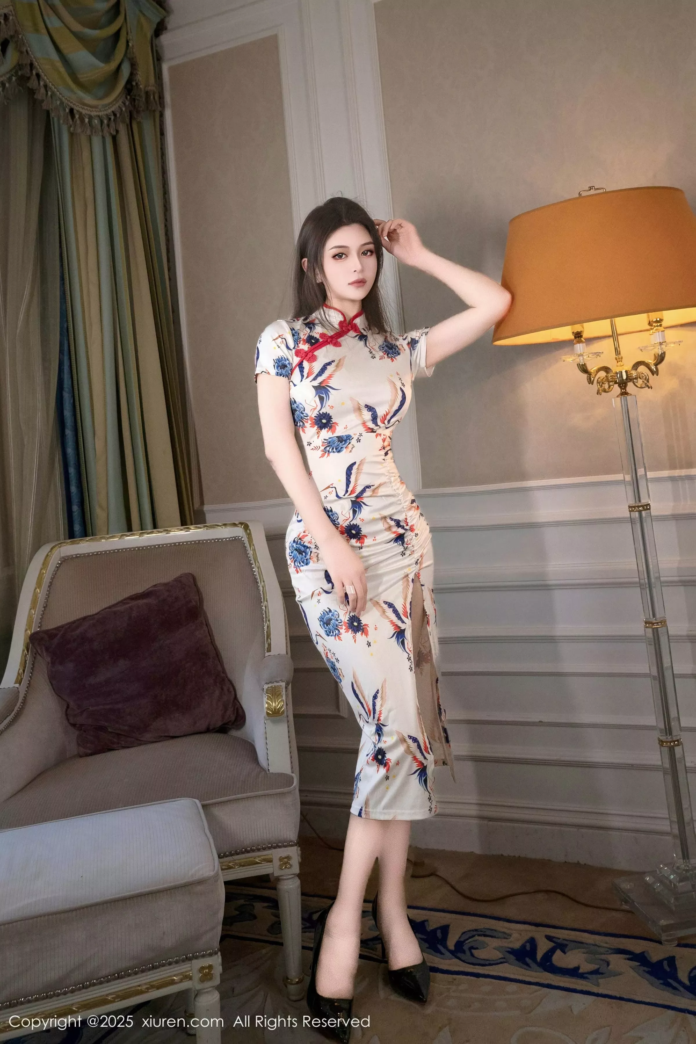 秀人集.com_[XiuRen秀人网]No.10452_模特灿宝情趣捆绑主题性感花色旗袍露肉色内衣秀魔鬼身材诱惑写真96P