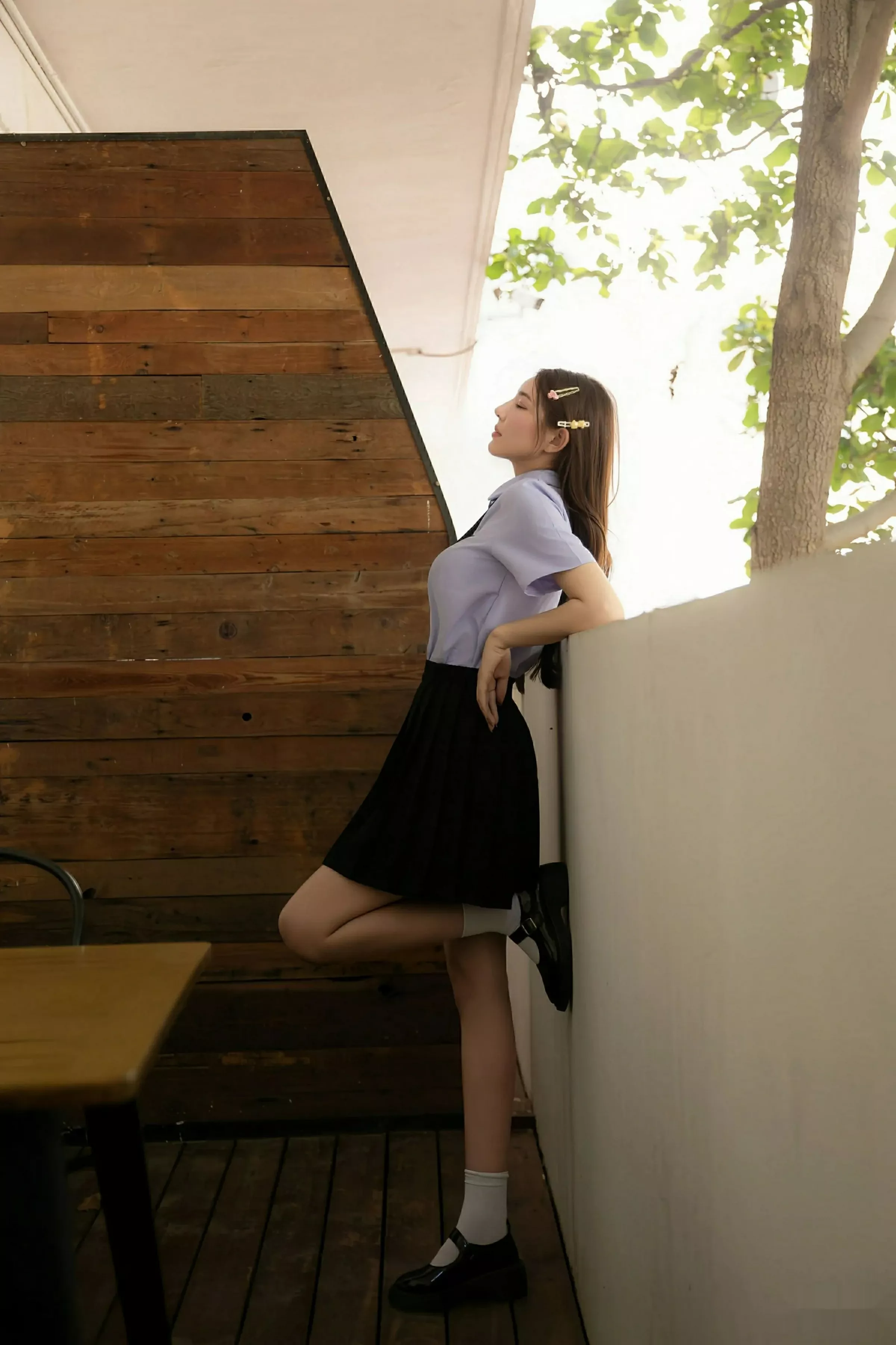 秀人集.com_[XiuRen秀人网]No.10622_模特悦兮性感蓝色衬衣配黑色短裙露白色内衣秀完美身材诱惑写真80P