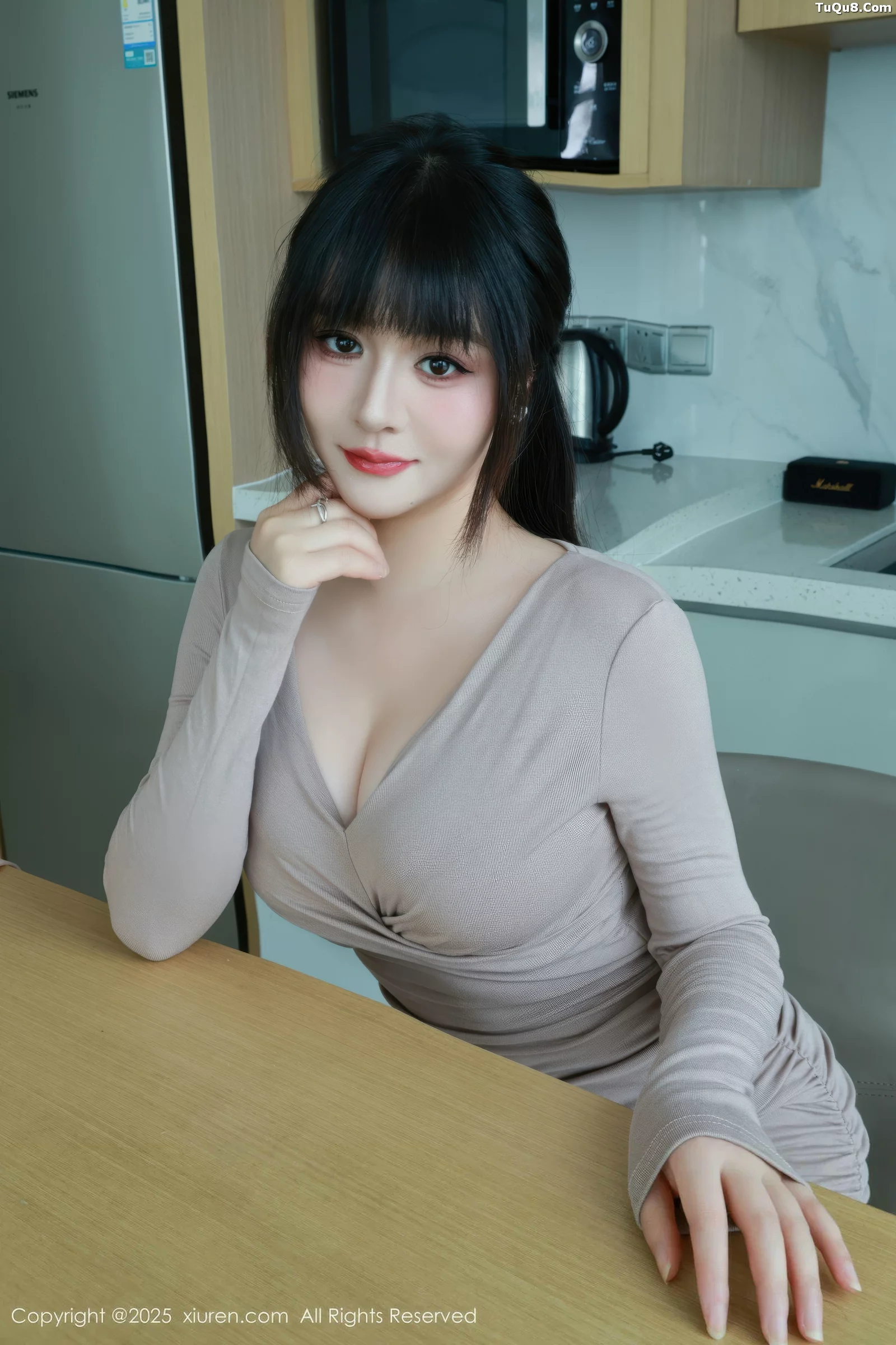 秀人集.com_[XiuRen秀人网]No.10718_模特南汐RuRu性感浅色连衣短裙露白色内衣秀完美身材诱惑写真86P