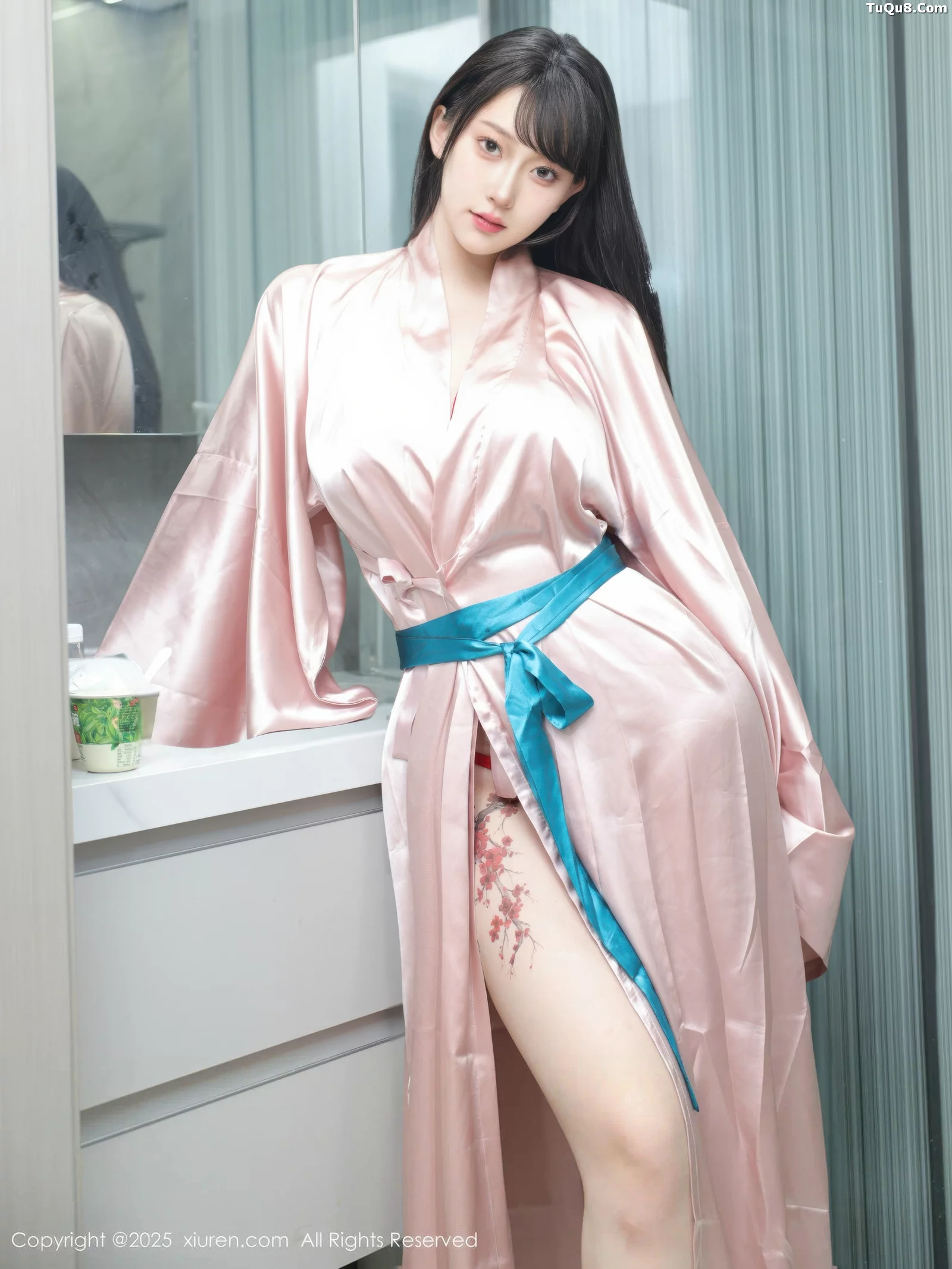 秀人集.com_[XiuRen秀人网]No.10724_模特李沁恩lrene浴室场景性感红色比基尼秀丰腴身材撩人诱惑写真79P