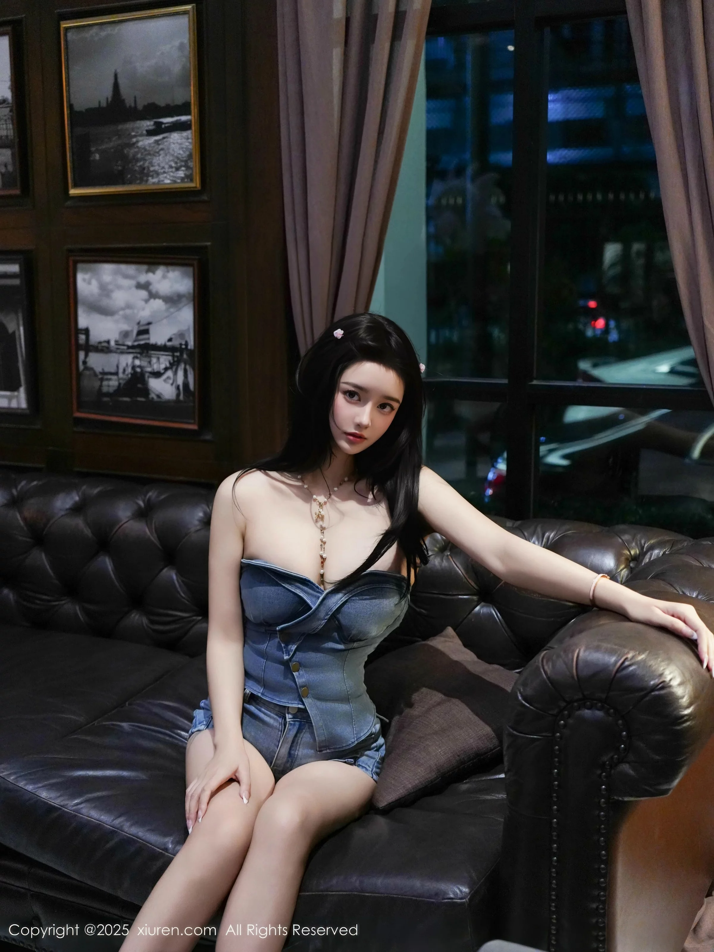 秀人集.com_[XiuRen秀人网]No.10685_新人模特特蕾莎性感蓝色牛仔短裤服饰秀凹凸身材完美诱惑写真69P