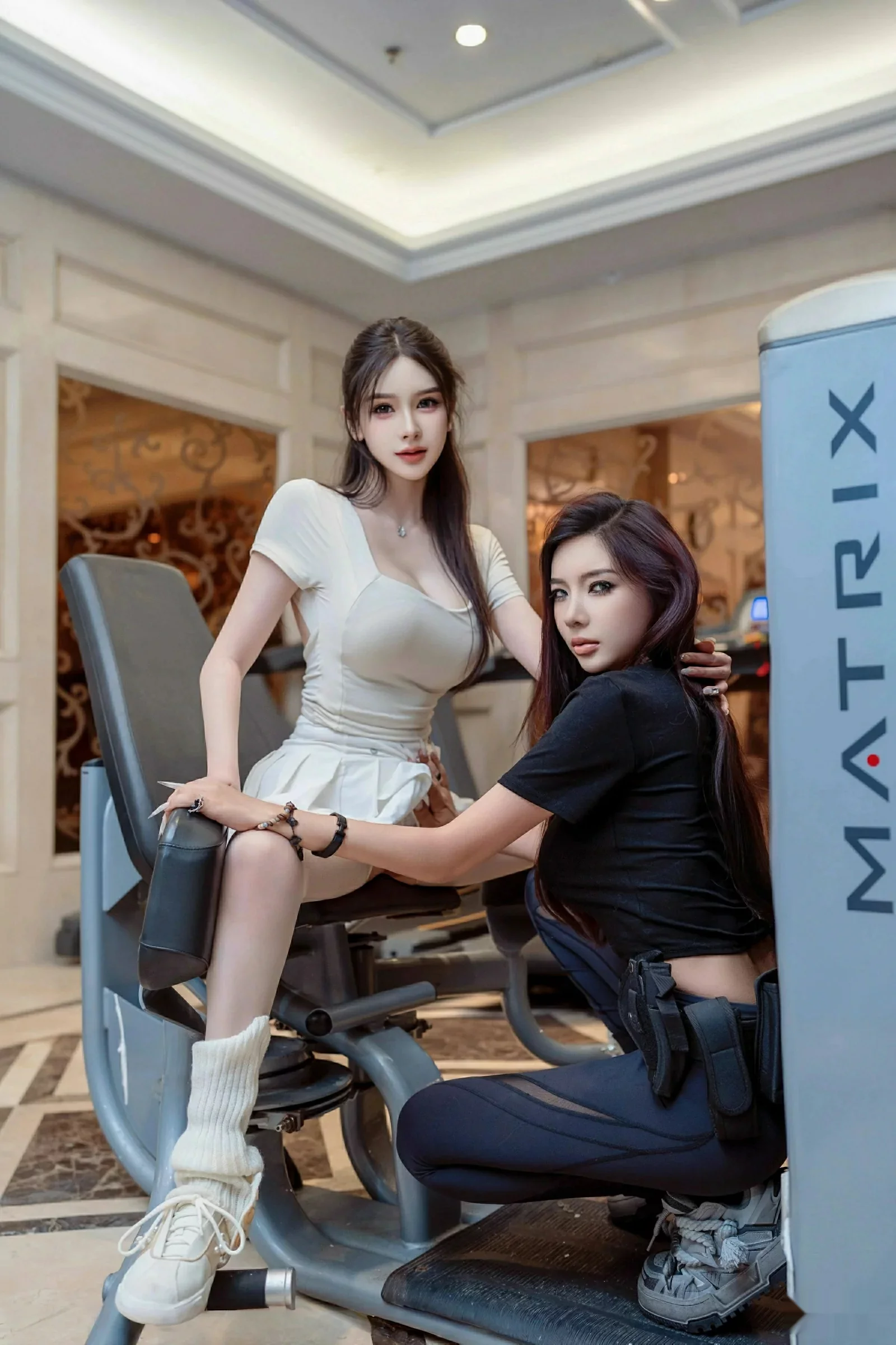 秀人集.com_[XINGYAN星颜社]VOL.408_模特合集女神李丽莎健身房性感服饰秀丰满身材惹火诱惑写真65P