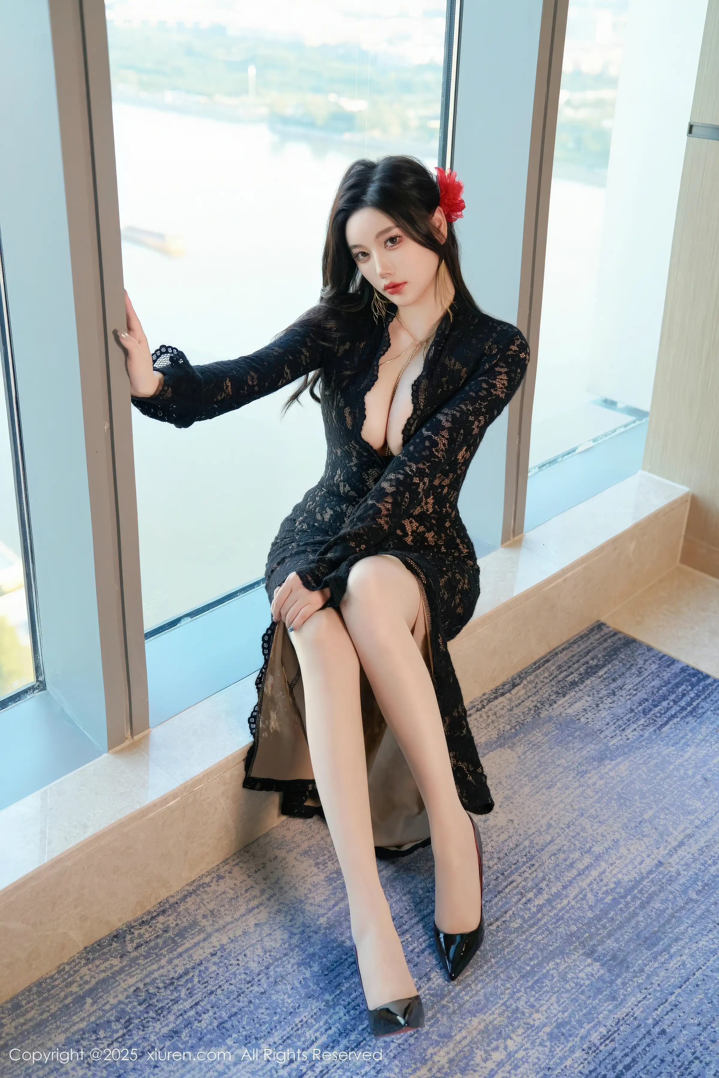 秀人集.com_[XiuRen秀人网]No.11122_女神CHENCHEN.性感黑色情趣轻透服饰秀丰满身材迷人诱惑写真66P